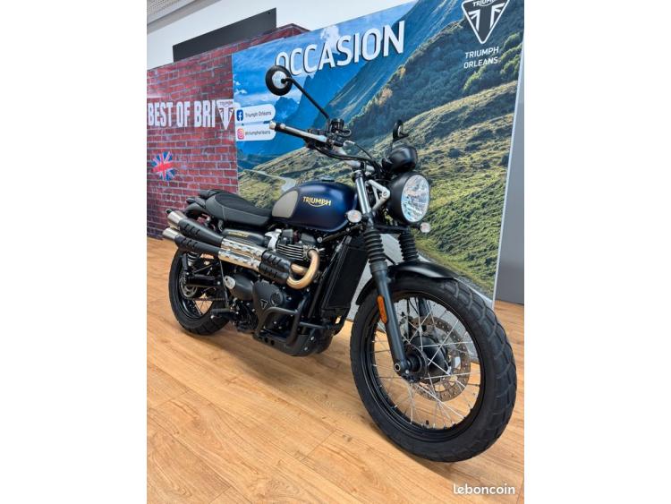 TRIUMPH STREET SCRAMBLER  900 GOLD LINE EDITION A2